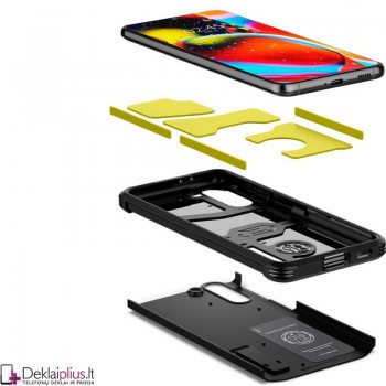 Spigen Tough Armor - dėklas su kojele (Samsung S21 Plus) Spigen Tough Armor - dėklas su kojele (Samsung S21 Plus)
